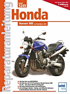 Buch: Honda CB 900 Hornet (ab 2002) - Bucheli Reparaturanleitung