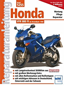 Livre: [5255] Honda VFR 800 FI (98-01)