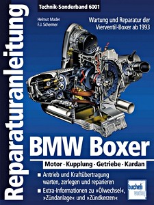 Książka: BMW 4-Ventil Boxer - Motor, Kupplung, Getriebe, Kardan (ab 1993) - Bucheli Reparaturanleitung