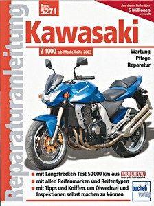 Book: Kawasaki Z 1000 (ab Modelljahr 2004) - Bucheli Reparaturanleitung