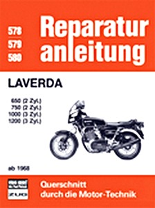 Książka: Laverda 650 und 750 (2 Zylinder) / 1000 und 1200 (3 Zylinder) - Bucheli Reparaturanleitung