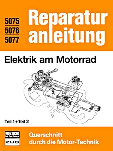 Książka: Elektrik am Motorrad (Teil 1 + Teil 2) - Bucheli Reparaturanleitung