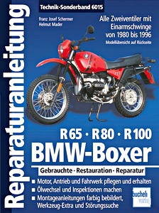 Livre: BMW Boxer R65, R80, R100 (1980-1996) - Alle Zweiventiler mit Einarmschwinge (Bucheli Technik-Sonderband)