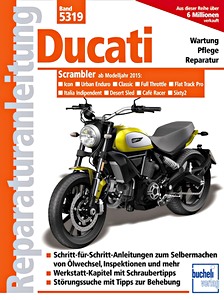 Boek: Ducati Scrambler (ab Modelljahr 2015) - Bucheli Reparaturanleitung