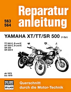 Książka: Yamaha XT 500, TT 500, SR 500 (1975-1979) - Bucheli Reparaturanleitung