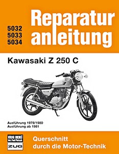 Livre : Kawasaki Z 250 C (1979-1980, ab 1981) - Bucheli Reparaturanleitung