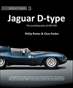 Omslag boek Jaguar D-Type : The Autobiography of XKD-504