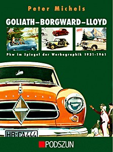 PZ35122 Omslag boek Goliath - Borgward - Lloyd: Pkw im Spiegel der Werbegraphik