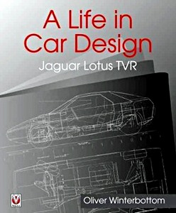 Umschlag Buch A Life in Car Design - Jaguar, Lotus, TVR