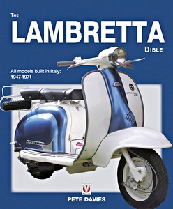 GVEL11394 Omslag boek The Lambretta Bible - All Lambretta models built in Italy (1947-1971)