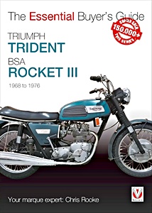Cubierta libro Triumph Trident & BSA Rocket III (1968-1976)