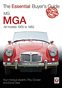 Okładka książki MG MGA - All models (1955-1962)