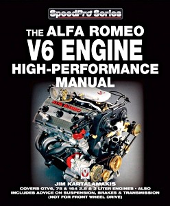 Okładka instrukcji napraw Alfa Romeo V6 Engine High Performance Manual