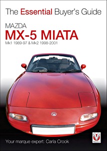 Okładka książki Mazda MX-5 Miata (Mk1 1989-1997 & Mk2 (1998-2001)
