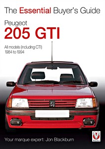 Okładka książki Peugeot 205 GTi - All models, including CTI (1984-1994)