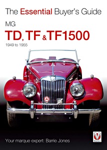 Okładka książki MG TD, TF & TF 1500 (1949-1955)