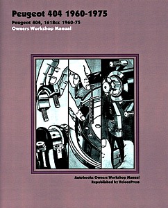 Autobooks Owners Manual - Peugeot 404