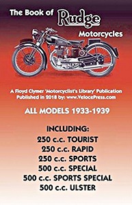 Umschlag Reparaturhandbuch The Book of Rudge Motorcycles - All Models (1933-1939)