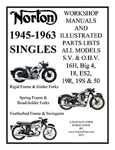 Livre : Norton Singles (1945-1963) - WSM & PH