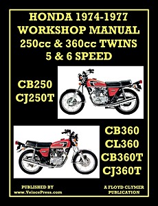 Boek: Honda 250 & 360cc Twins - 5 & 6 Speed (1974-1977)