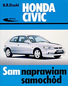 Okładka instrukcji napraw Honda Civic (modele 10/1987-03/2001)