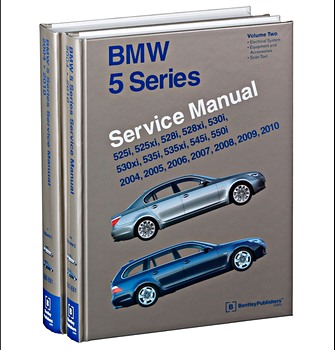 Strony książki [B510] BMW 5 Series (E60,E61) (04-10) WSM (1)