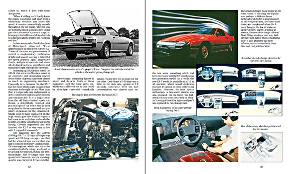 Seiten aus dem Buch RX-7 Mazda’s Rotary Engine Sports Car (2)