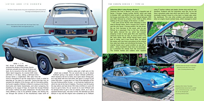 Bladzijden uit het boek Lotus Europa - Colin Chapman's masterpiece (1)
