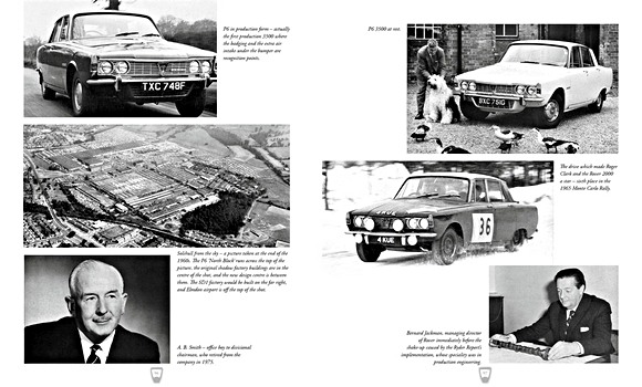 Bladzijden uit het boek The Rover Story (1877-1988) (1)