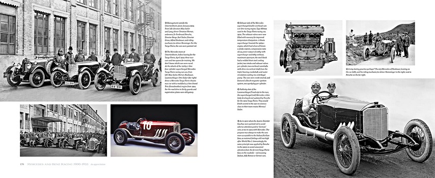 Pages du livre Mercedes and Benz Racing 1900-1955 - An appreciation (1)