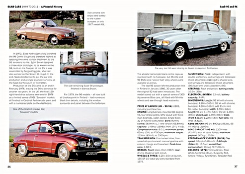 Pages du livre Saab Cars 1949 to 2011 (1)