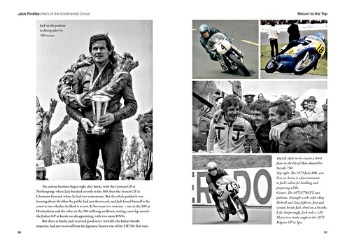 Pages of the book Jack Findlay - Hero of the Continental Circus (1)