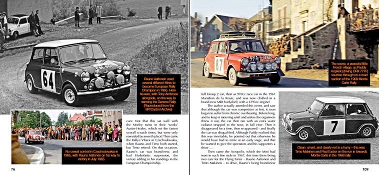 Bladzijden uit het boek Mini Cooper (1)