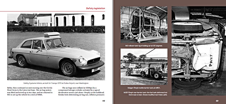 Bladzijden uit het boek Don Hayter's MGB Story - The Birth of the MGB (1)