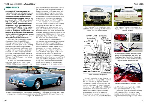 Seiten aus dem Buch Volvo Cars 1945-1995 - A Pictorial History (1)