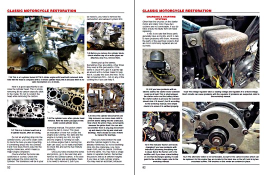 Seiten aus dem Buch The Beginner’s Guide to Classic Motorcycle Restoration (1)