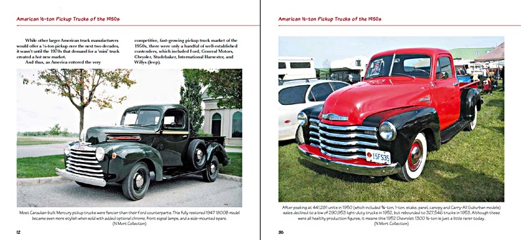 Pages of the book American Pickup Trucks of the 1950s (1)