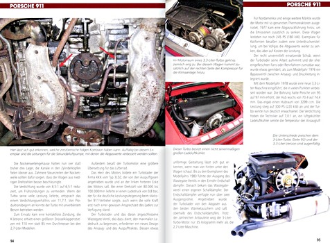 Strony książki Porsche 911: Alle Modelle bis 1989 (1)