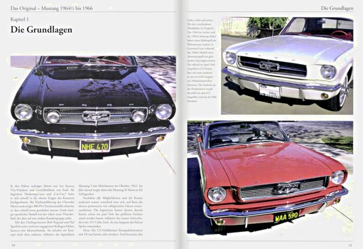 Strony książki Das Original: Ford Mustang 1964 ½ - 1966 (1)
