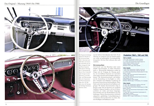 Strony książki Das Original: Ford Mustang 1964 ½ - 1966 (2)