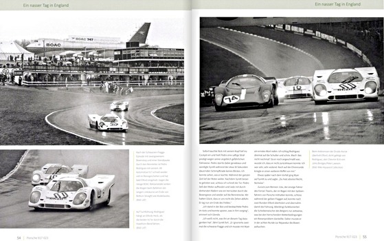Strony książki Porsche 917: 917-023 - eine Auto-Biographie (1)