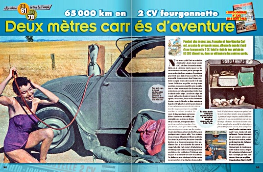 Seiten aus dem Buch Les annees 2CV - Folle histoire d'un modele mythique (1)