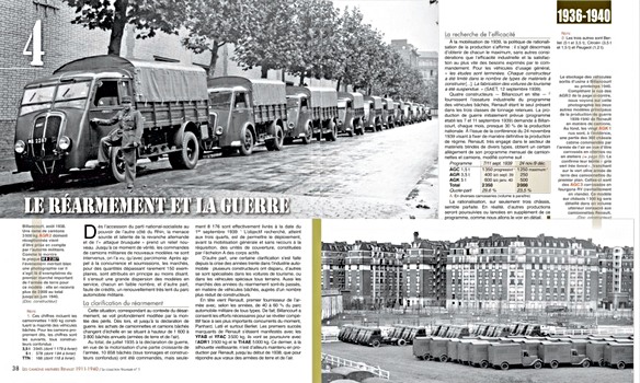 Bladzijden uit het boek Tous les Renault militaires 1914-1940 (1): Les camions (2)