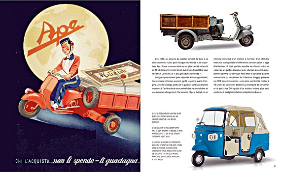 Páginas del libro Vespa - L'histoire d'une legende (2)