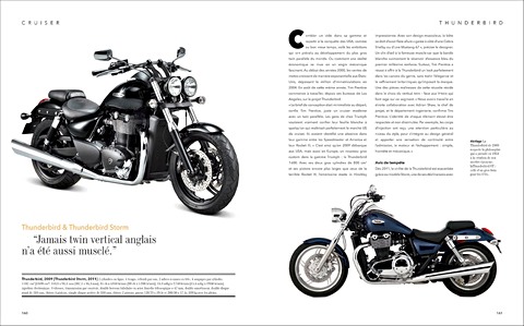 Pages du livre Triumph - L'art motocycliste anglais (2)