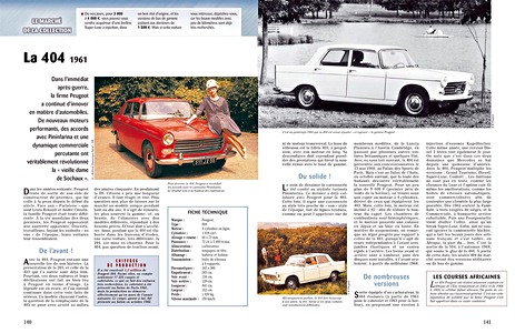 Pages du livre Voitures Peugeot de collection (2)