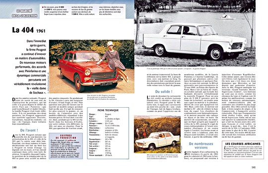 Pages of the book Voitures Peugeot de collection (2)