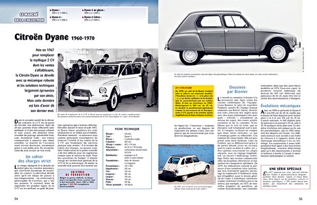Strony książki Les voitures de collection des années 1960 (2)