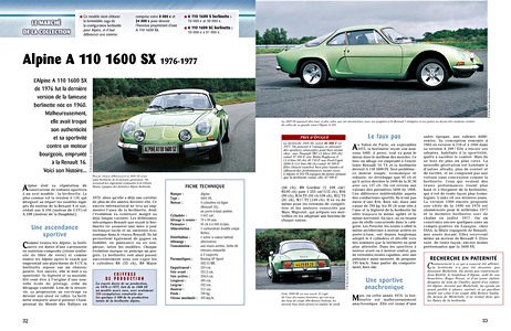 Pages du livre Les voitures de collection des années 1970 (1)