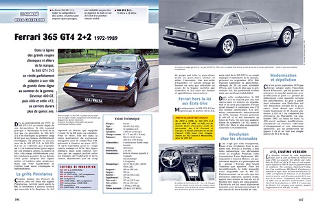 Pages du livre Les voitures de collection des années 1970 (2)